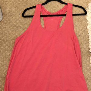 lulu lemon pink tank top